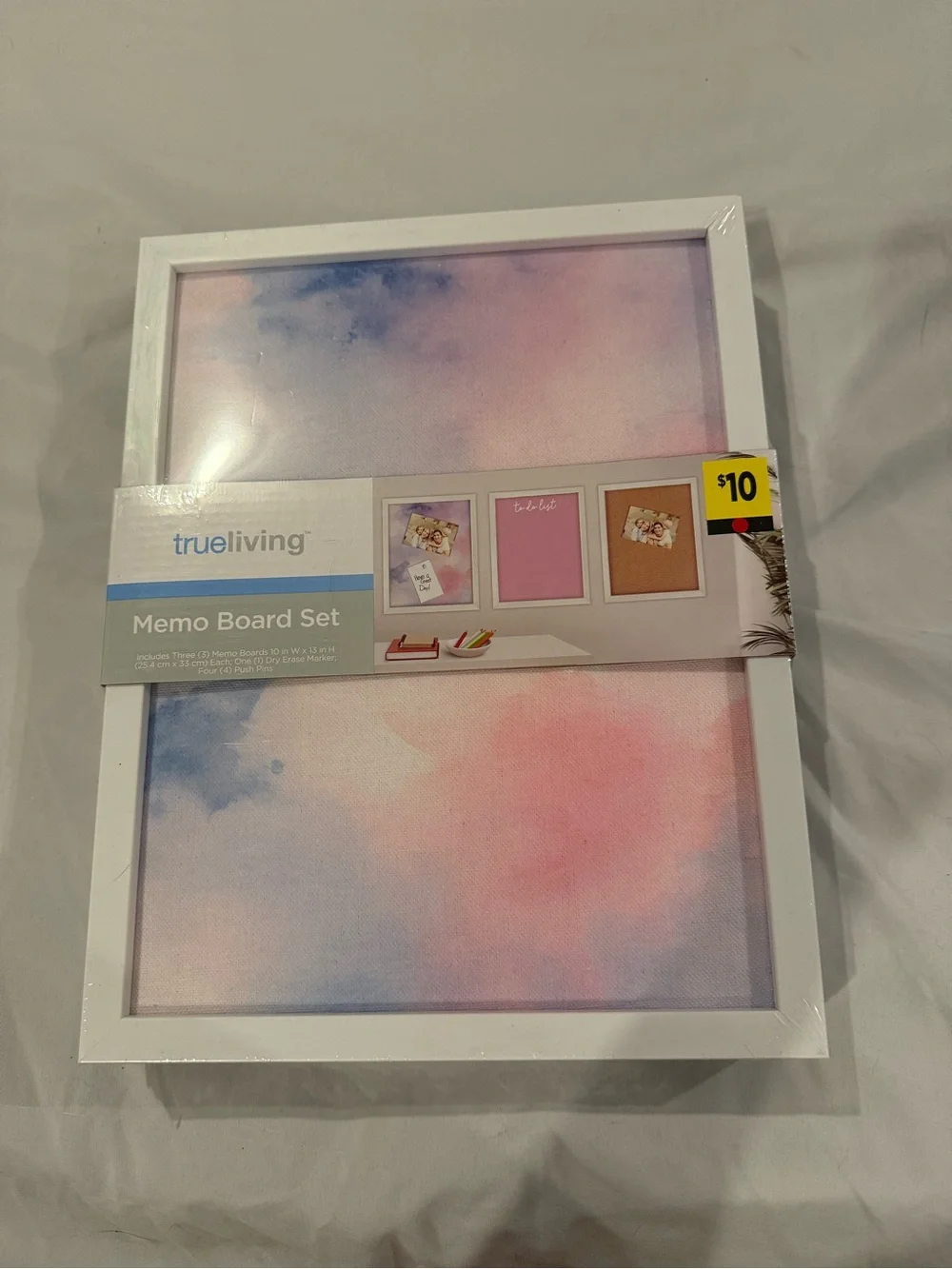 trueliving Pink & Blue Memo Board Set - Wall Decor